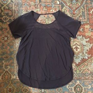 Lululemon running Top, deep plum, size 4
